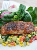 Mary McCartney’s Blackened Red Snapper from her new book, The Passionate Vegetable
