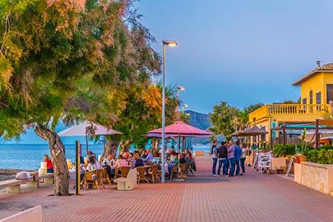 Colonia de Sant Pere, Mallorca.