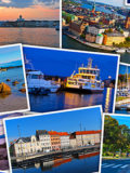 travel postcards
