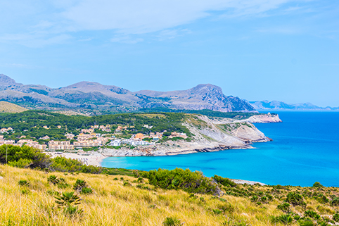 Cala Mesquida Bay, Mallorca,