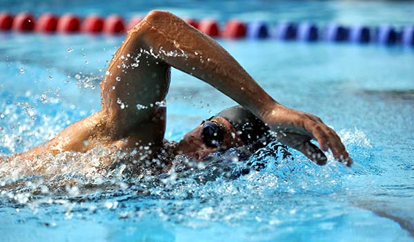 swimming