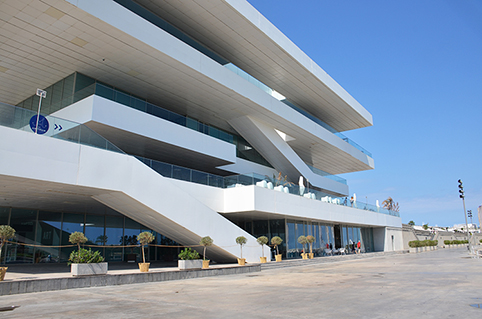 AMERICA’S CUP BUILDING, KNOWN AS VELES I VENTS