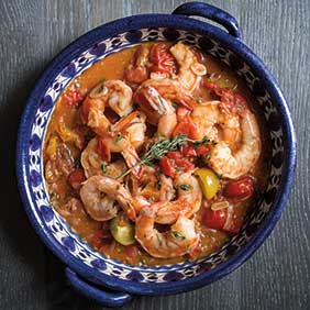 Garlicky-Shrimp.Photography-by-Signe-Birck.
