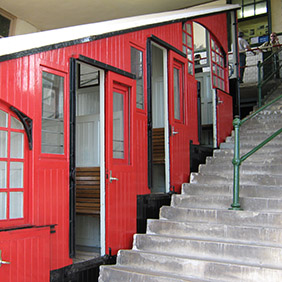 Igeldo Funicular by O Morand, Wikimedia