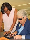 visually impaired