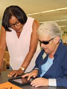 Visually Impaired Readers are Learning from Libraries