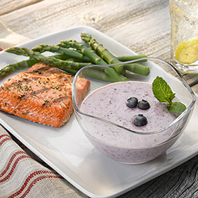 blueberry soup