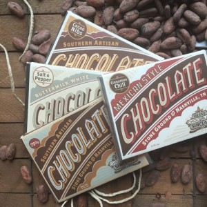 Olive & Sinclair Selection of four chocolate bars