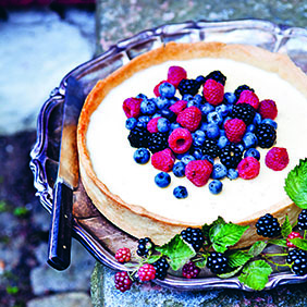 Panna Cotta Pie 