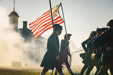 Colonial Williamsburg reenactment