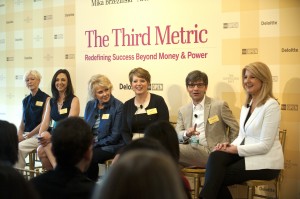The Huffington Post's first ever women's conference.  "The Third Metric: Redefining Success Beyond Money & Power." New York City, 2013