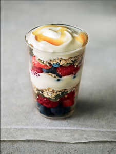 Probiotic layer crunch from Pinnock's recipe.